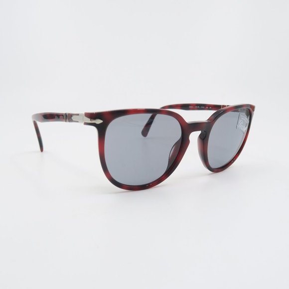 Persol 3226-S 1100/R5 51mm Red Tortoise-Gray Tempered Glass, New Sunglasses. - Picture 4 of 11